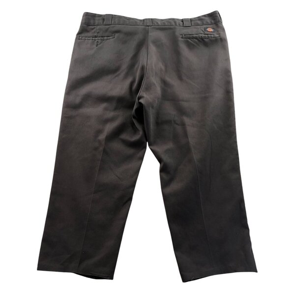 Dickies Mens Work Pants Size 43x25 Measured 874 Original Fit Brown Straight Leg - Picture 2 of 12